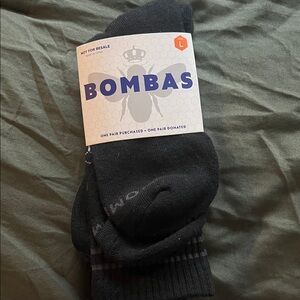 Bombas Men's Charcoal Casual Socks